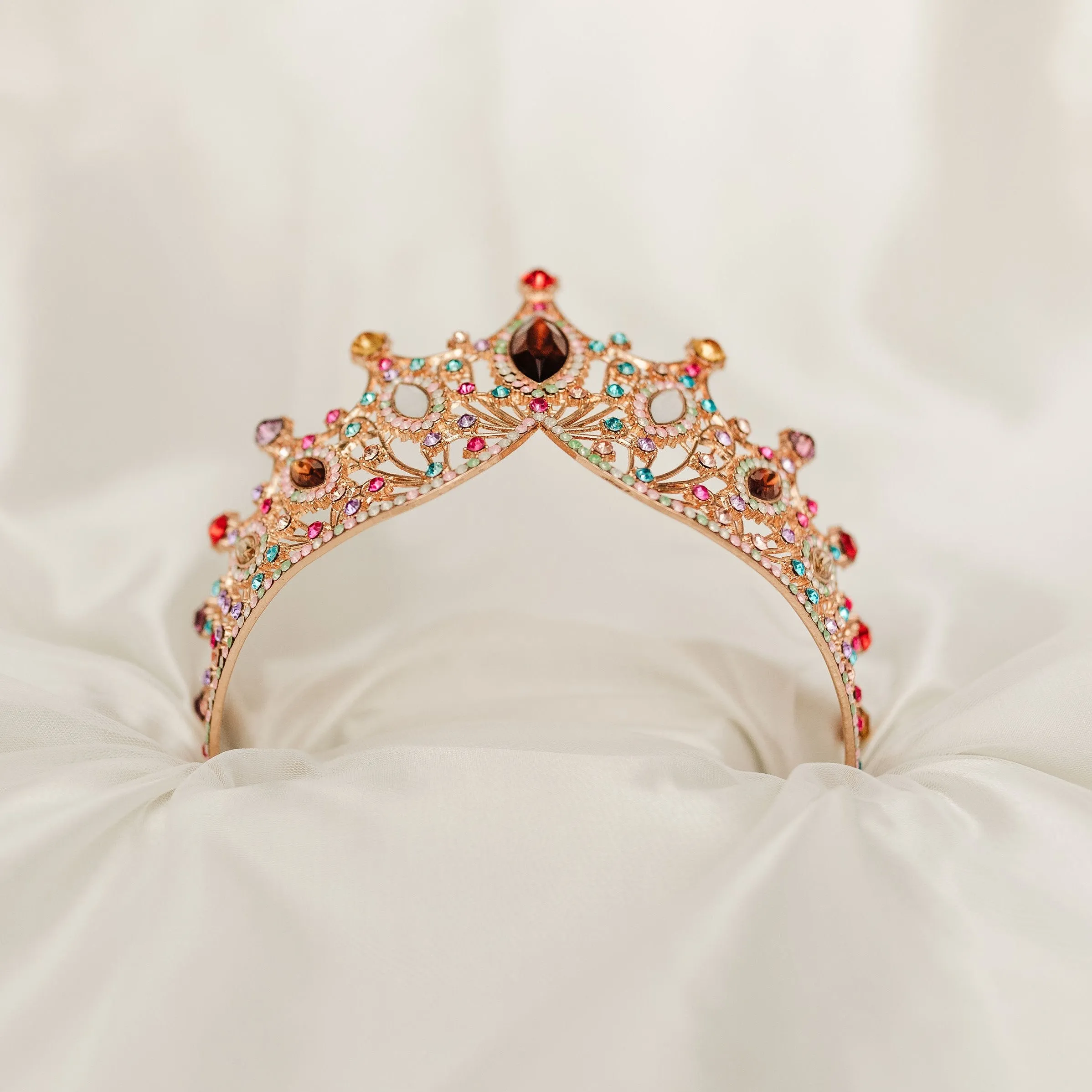 Regina’s Tiara in Multi & Gold