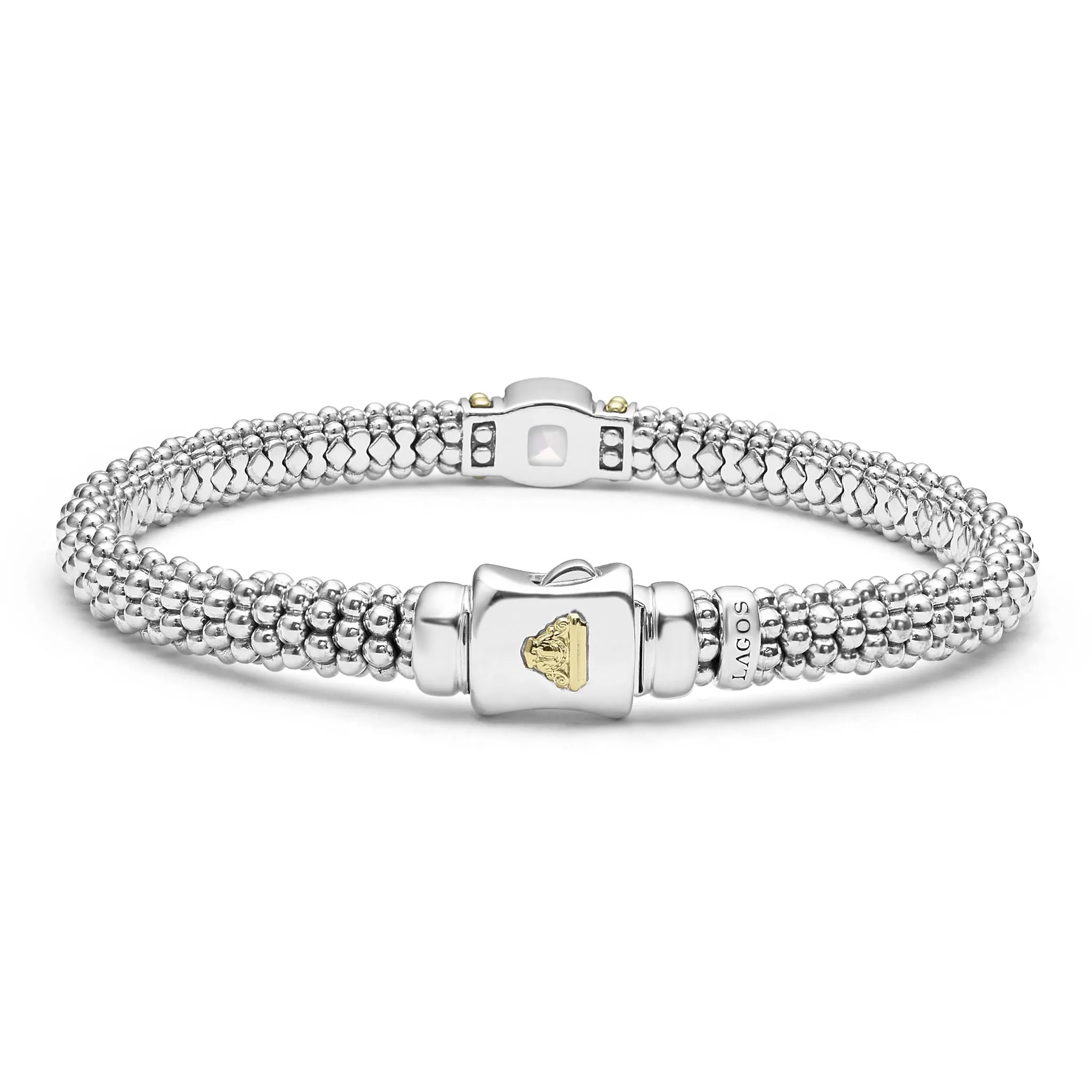 Rittenhouse White Topaz Caviar Bracelet | 6mm