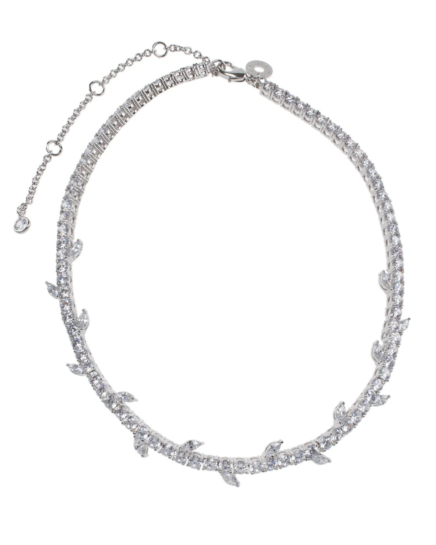 Round and Marquise CZ Choker