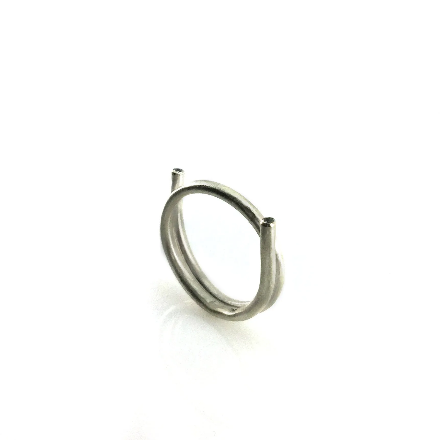 Silver Coil Ring