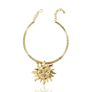 Sol Brass Choker