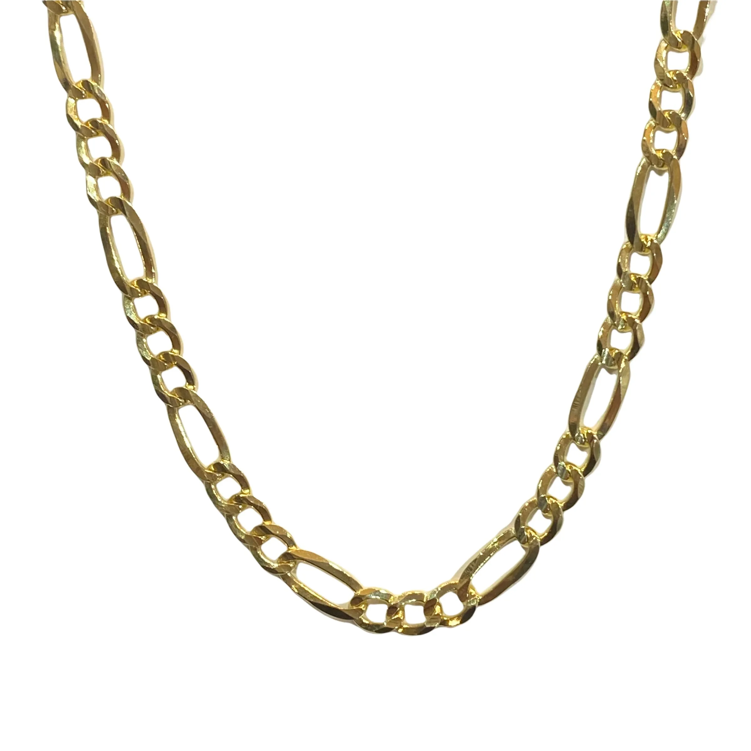 Sterling Silver Figaro Chain Choker