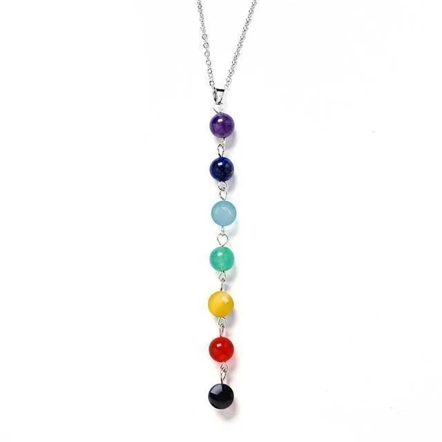 Stone 7 Chakra Necklaces Chakra Stones Sacral Necklace