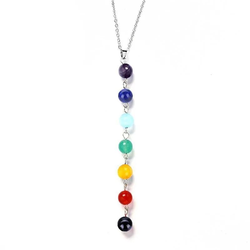 Stone 7 Chakra Necklaces Chakra Stones Sacral Necklace