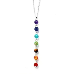 Stone 7 Chakra Necklaces Chakra Stones Sacral Necklace