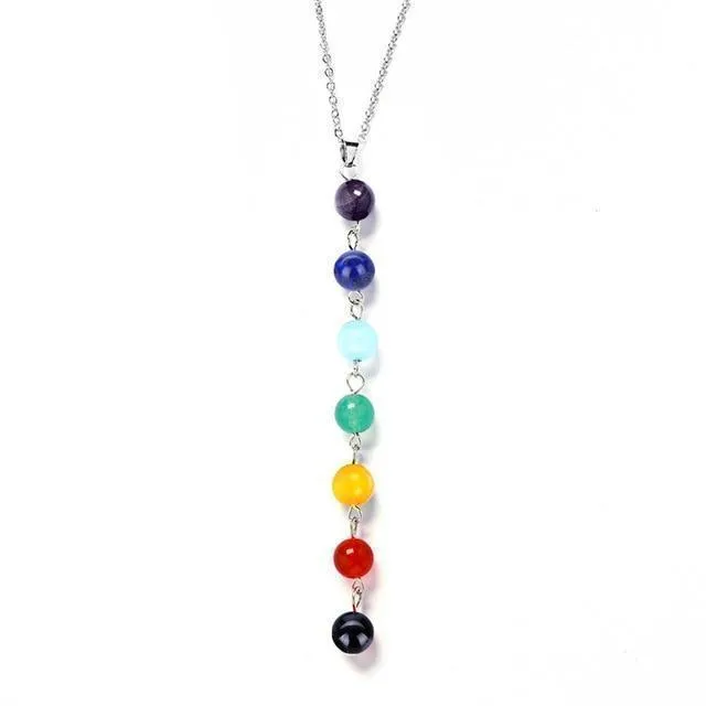 Stone 7 Chakra Necklaces Chakra Stones Sacral Necklace