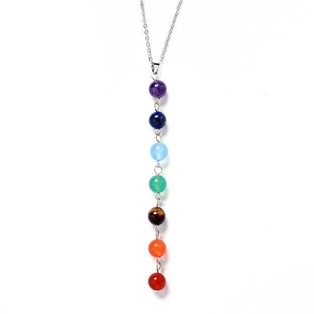 Stone 7 Chakra Necklaces Chakra Stones Sacral Necklace