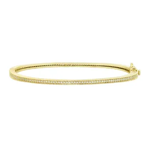 The Classic Pavé Hinge Bangle