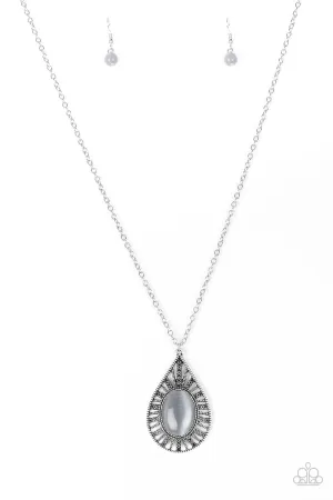 Total Tranquility - Silver Necklace - Paparazzi Accessories