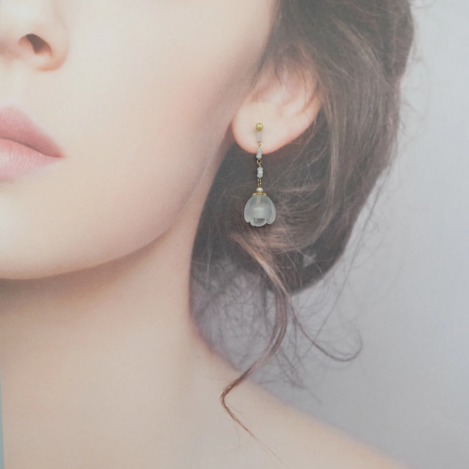 Udumbara Flower Earrings