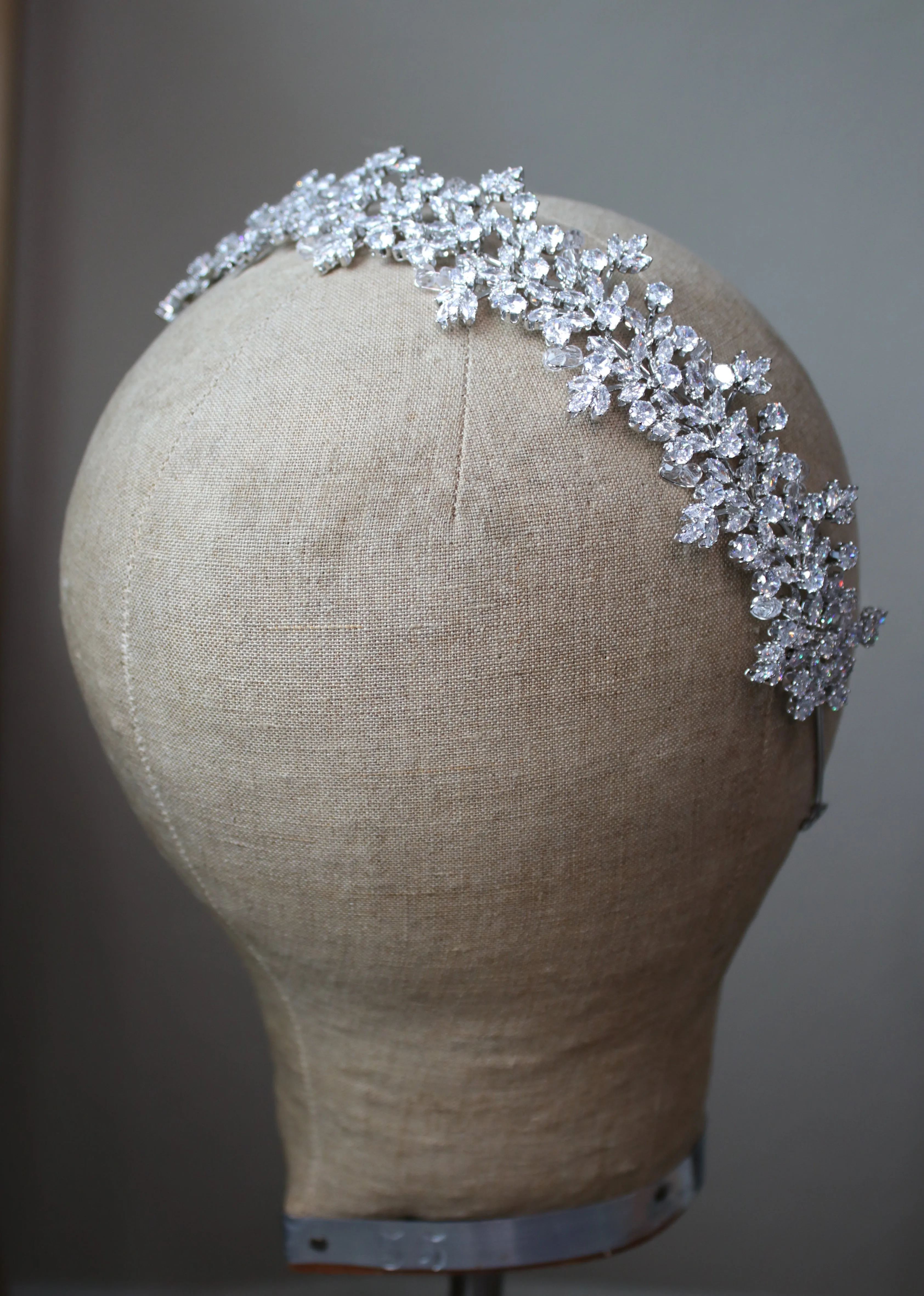 WILLA Simulated Diamond Headband Headpiece